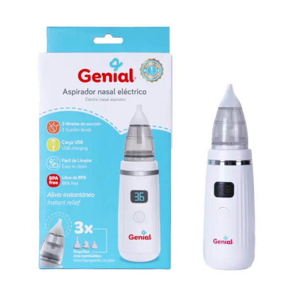 Aspirador Nasal Eléctrico Genial Kids