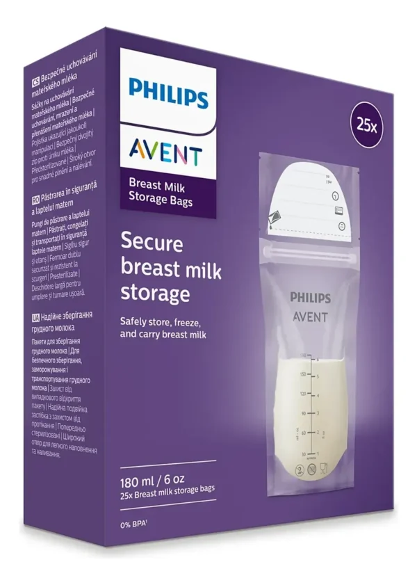Bolsas para almacenamiento de leche materna Philips Avent