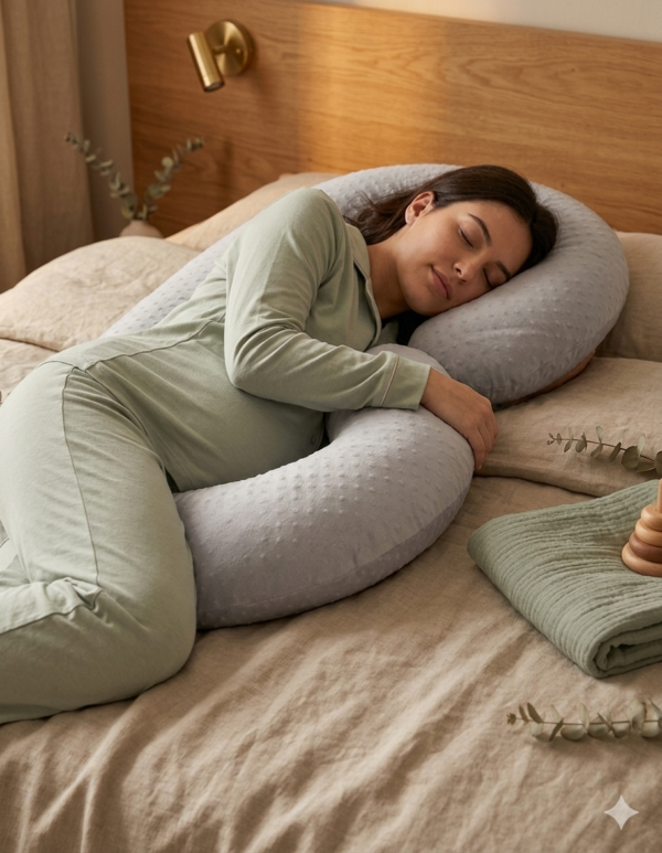 Cojín de Descanso Materno Ergonómico