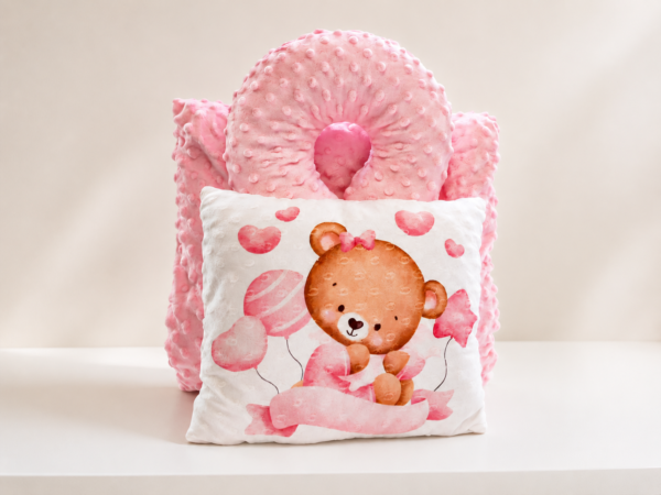 Set de Descanso para Bebé con Cobija y Almohada