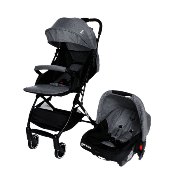 Coche Travel System Bium Miku Gris